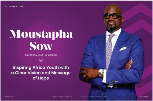 Jeune loup de la finance / Moustapha Sow : Inspiration d’une jeunesse africaine avec un message d’espoir 