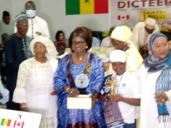 Kaolack / Éducation : Le parrain de la finale nationale de la Dictée 34e édition, Cheikh Mahy Aliou Cissé a lancé un message fort aux 32 participants 