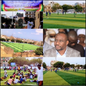 Pelouse synthétique et construction d’un complexe sportif moderne à Liberté 6 (Emile Samy) : le monde du football applaudit Elimane Lam