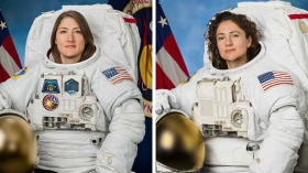 La 1Ã¨re sortie spatiale entiÃ¨rement composÃ©e de femmes