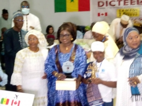 Kaolack / Éducation : Le parrain de la finale nationale de la Dictée 34e édition, Cheikh Mahy Aliou Cissé a lancé un message fort aux 32 participants 